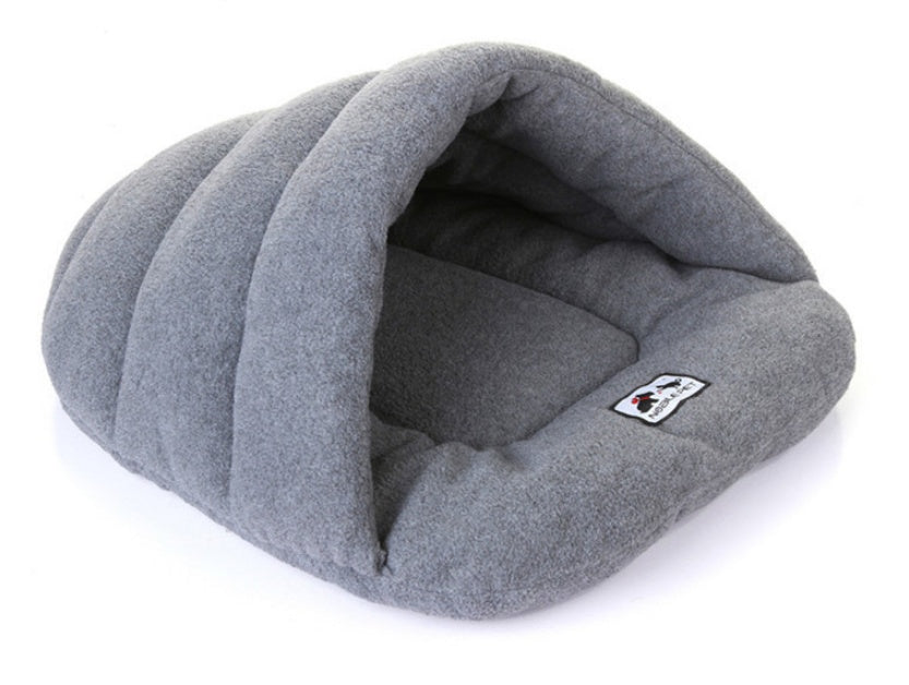 Sac de Couchage en Polaire pour Chat et Petit Chien – Nid Douillet & Chaud