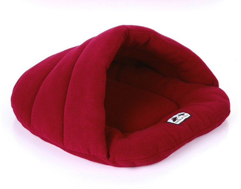 Sac de Couchage en Polaire pour Chat et Petit Chien – Nid Douillet & Chaud