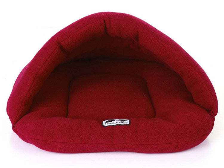 Sac de Couchage en Polaire pour Chat et Petit Chien – Nid Douillet & Chaud