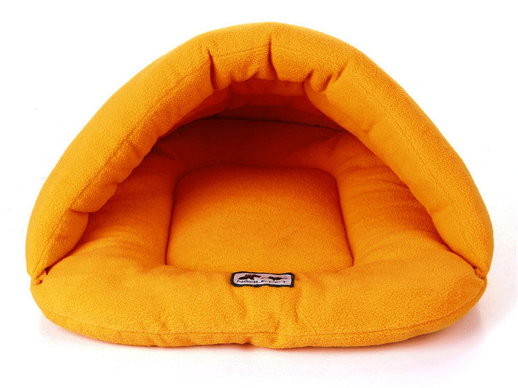 Sac de Couchage en Polaire pour Chat et Petit Chien – Nid Douillet & Chaud