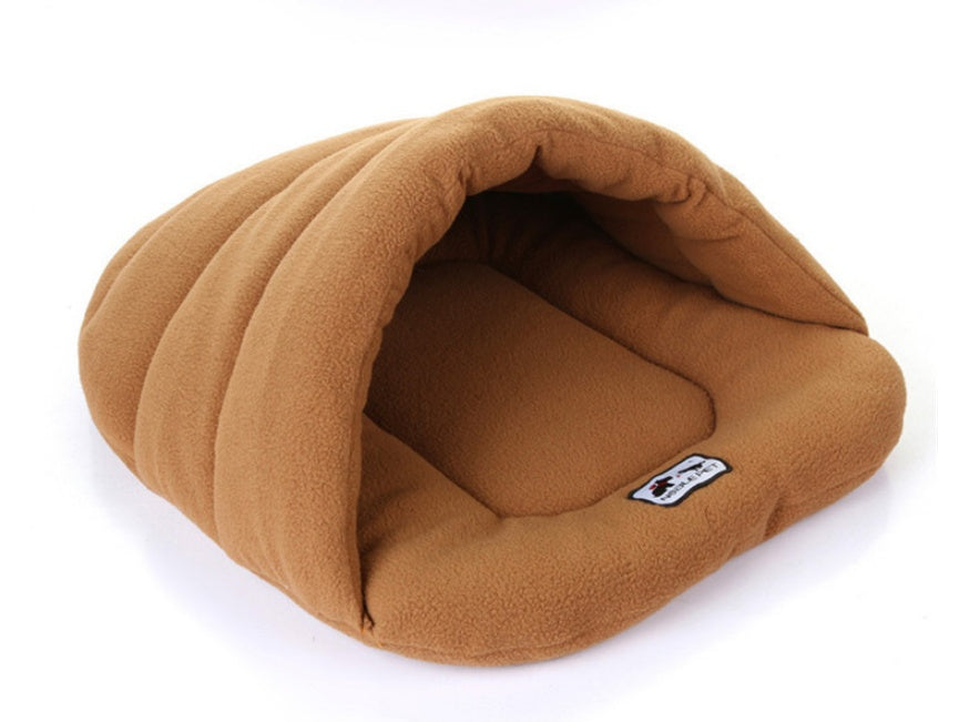 Sac de Couchage en Polaire pour Chat et Petit Chien – Nid Douillet & Chaud