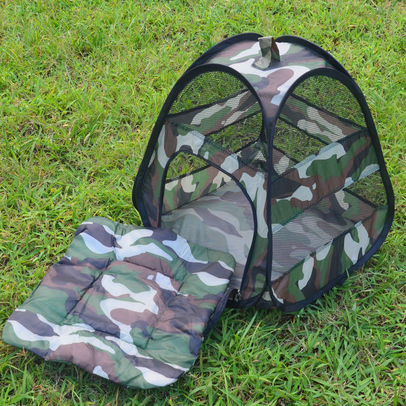 Tente pour Chat avec Coussin – Camouflage et Confort Absolu