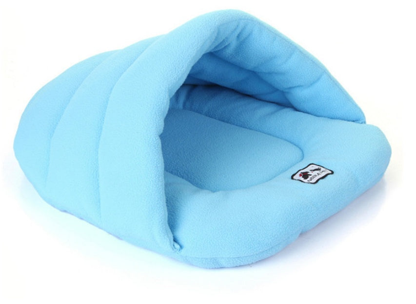 Sac de Couchage en Polaire pour Chat et Petit Chien – Nid Douillet & Chaud