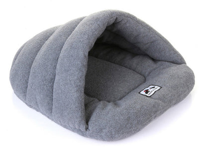 Sac de Couchage en Polaire pour Chat et Petit Chien – Nid Douillet & Chaud