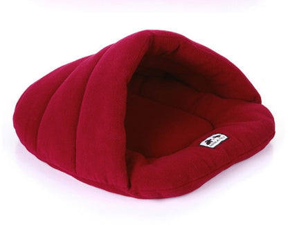 Sac de Couchage en Polaire pour Chat et Petit Chien – Nid Douillet & Chaud