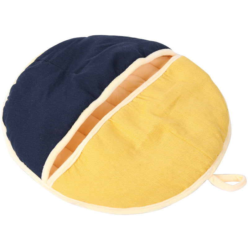 Panier Rond pour Chat – Nid Douillet Hiver