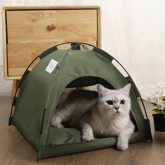 Tente pour Chat avec Coussin – Repos Douillet & Style Élégant