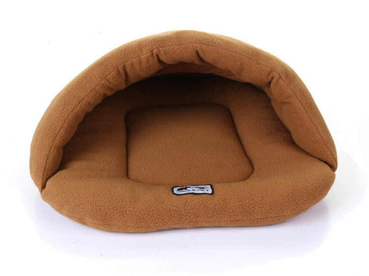 Sac de Couchage en Polaire pour Chat et Petit Chien – Nid Douillet & Chaud