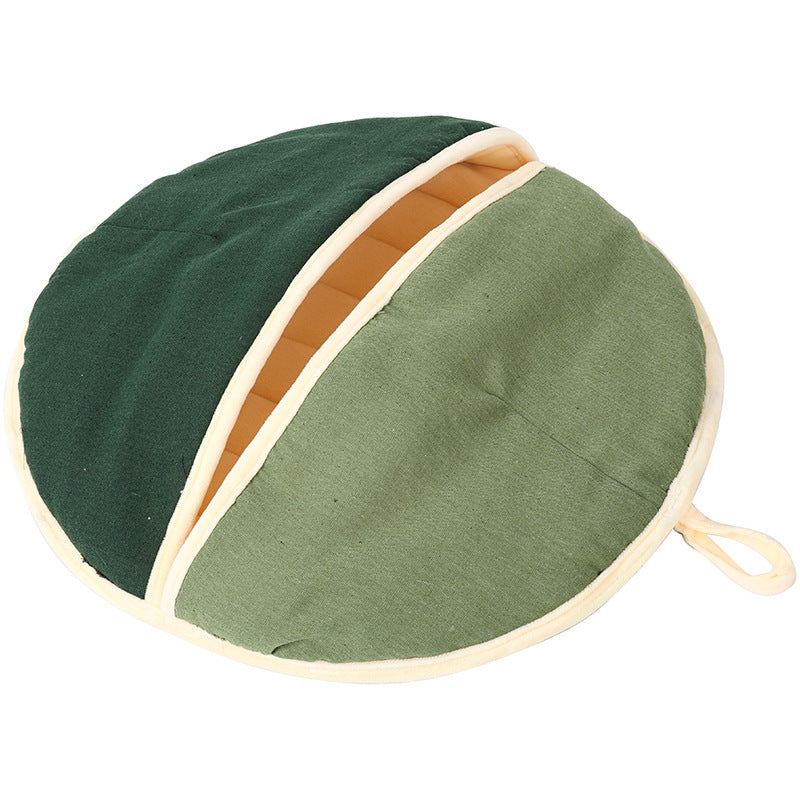 Panier Rond pour Chat – Nid Douillet Hiver