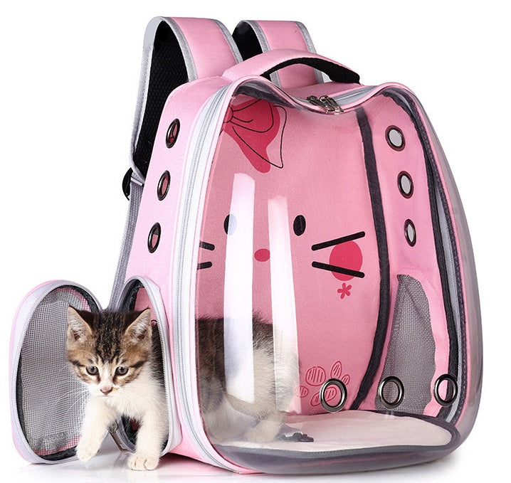 Sac à Dos de Transport pour Animaux – Design Capsule Spatiale