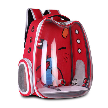 Sac à Dos de Transport pour Animaux – Design Capsule Spatiale