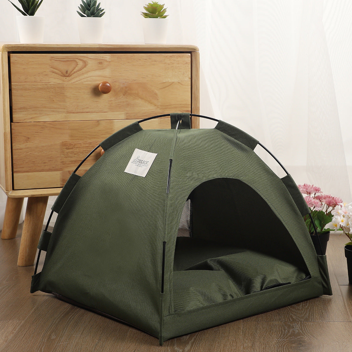 Tente pour Chat avec Coussin – Repos Douillet & Style Élégant